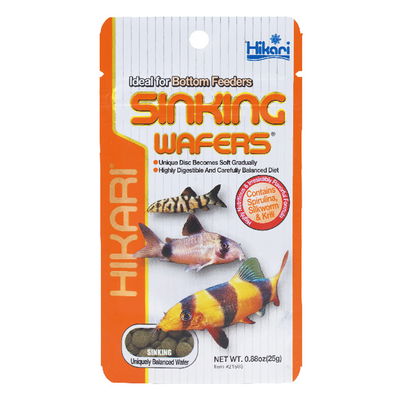 Hikari Sinking Wafers Bottom Feeder Fish Food